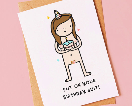 Funny Birthday Card For Him, Her, Boyfriend, Girlfriend, Husband Or Wife