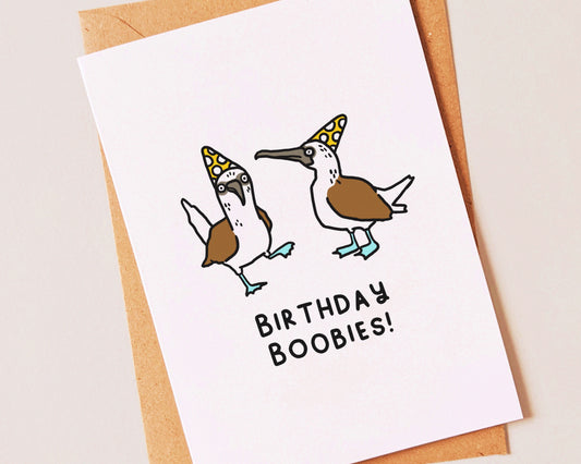 Funny Bird Birthday Card For Him, Her, Friend, Brother, Boyfriend or Dad