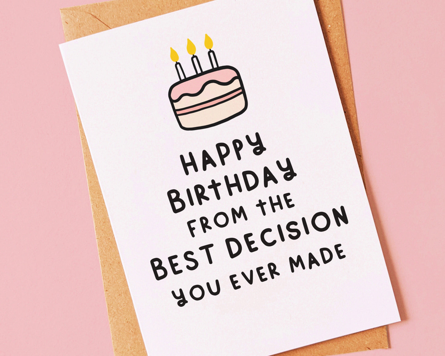 Funny Birthday Card For Him Or Her, Boyfriend, Fiancé Or Husband