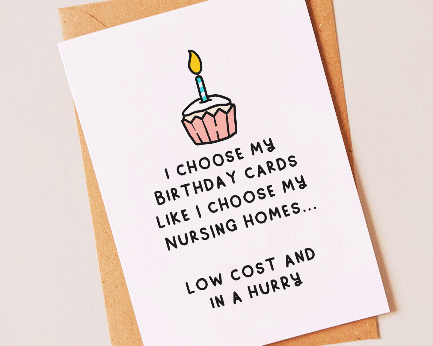 Funny Birthday Card For Mum Or Dad, Him, Her, Parent